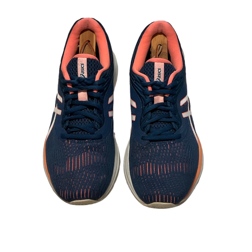 ASICS Gel Pulse ll Blue & Coral Running Shoes Womens Sz 7.5 - Picture 4 of 8